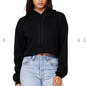Bella +Canvas CROPPED HOODIE